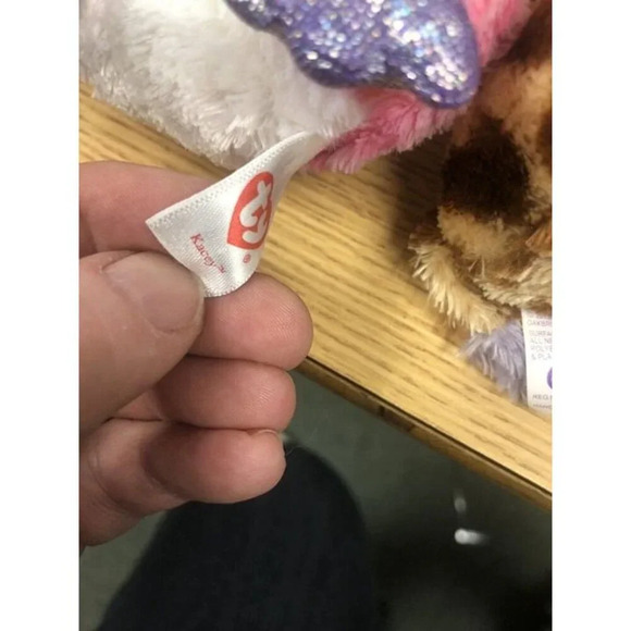 Lot Of 4 Ty Beanie Boos Kacey, Safari, Peanut, Oscar - Picture 8 of 9